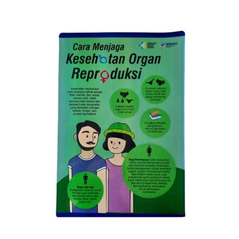 Jual Poster Kesehatan Poster Cara Menjaga Kesehatan Organ Reproduksi