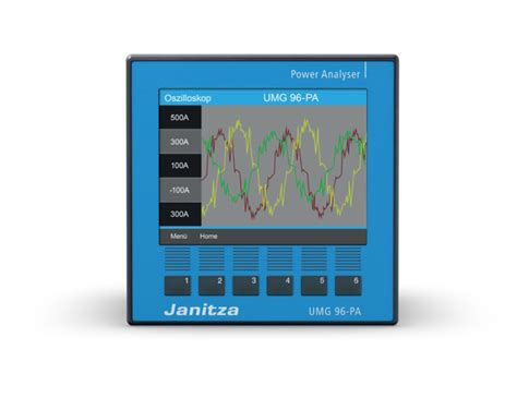 Modular Expandable Power Analyzer Umg Pa Janitza Electronics