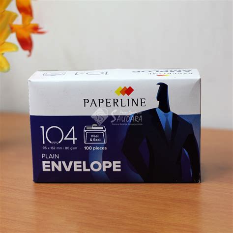 Jual Amplop Paperline Pps Per Pak Box Dus Lembar Amplop