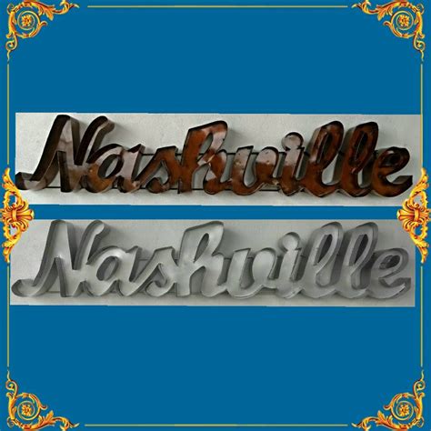 Lighted Nashville SignNashville SignsMetal Nashville | Etsy