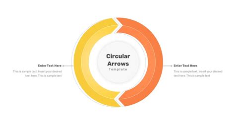 Circular Arrows Template SlideBazaar