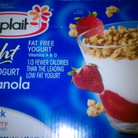 Nutrition Facts For Yoplait Light Yogurt With Granola Shelly Lighting