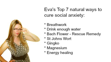 Natural Ways To Cure Social Anxiety Anxious Relief