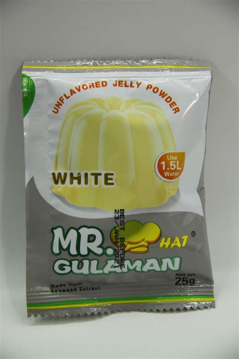 Mr Gulaman Jelly Powder Unflavored White G Online Asian Shop In Nz