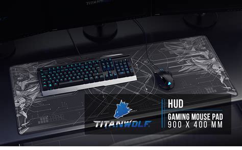 Titanwolf Xxl Speed Gaming Mouse Pad Mouse Mat X X Mm Xxl