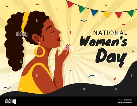 Happy Women Africa Day Celebration Vector Illustration With Ethnic