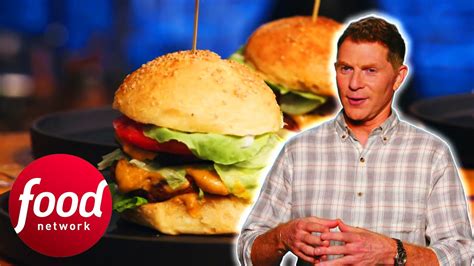 Double Patty Vegan Burger BEATS Bobby Flay In Challenge Beat Bobby