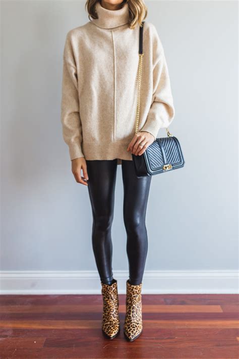 3 Ways To Style The Spanx Faux Leather Leggings