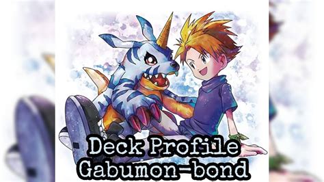 Deck Profile Gabumon Bond Digimon Tcg Youtube