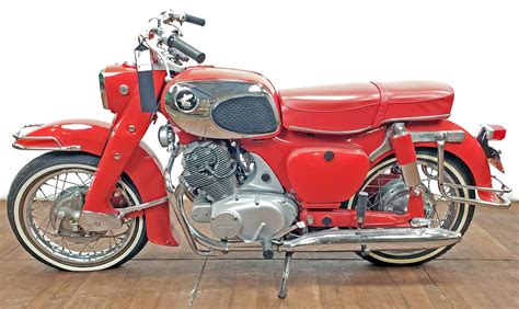 Lot 1968 Honda Ca77 605 Dream Motorcycle