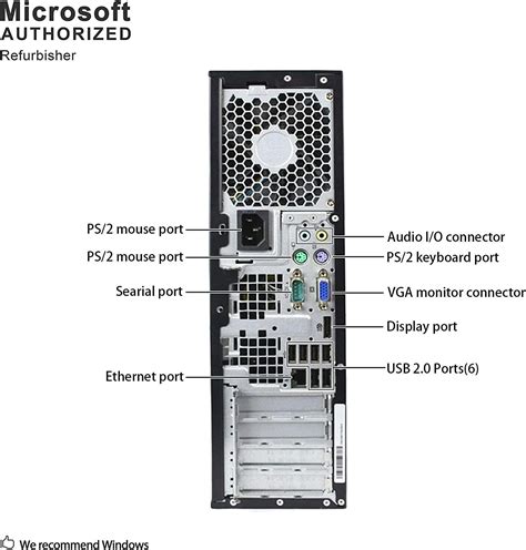 Hp Elite Sff Desktop Pc Intel Core I Ghz Gb Gb