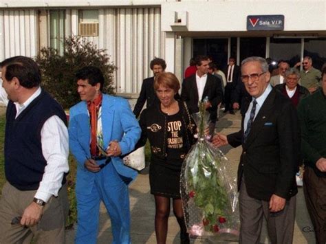 Publican Fotos In Ditas De La Llegada De Maradona A Newells