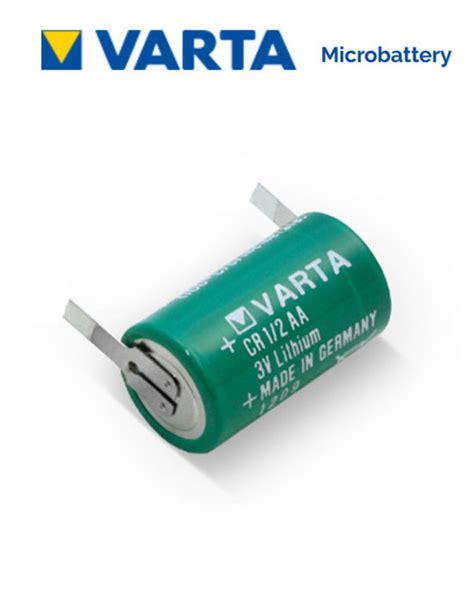 Varta Cr12aa Lithium Battery With Solder Tags Electronic World