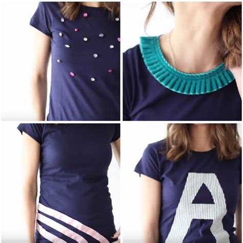 11 Ideas Para Customizar Tus Camisetas Manualidades