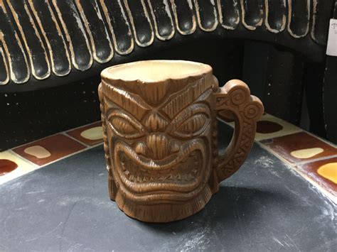 Vintage Tiki Mug | Vintage tiki, Antique mall, Antiques