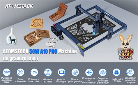 Atomstack Graveur Laser A Pro Machine A Gravure Laser Machine