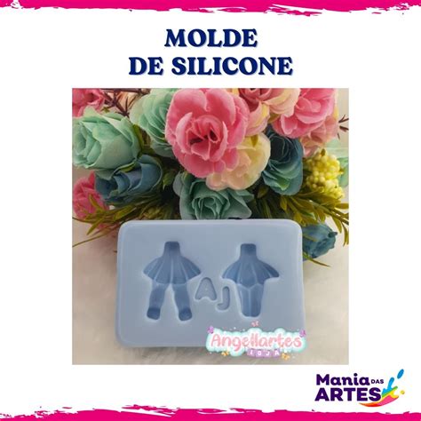 Molde De Silicone Para Biscuit Corpinho Angellartes Shopee Brasil