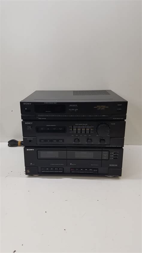 Buy The Sony LBT D105 Stereo System No Speakers GoodwillFinds