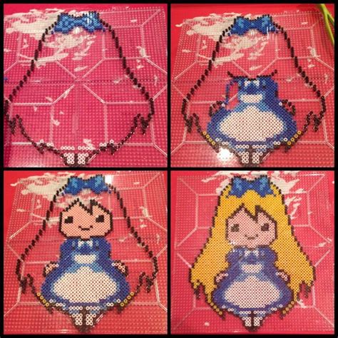 Alice In Wonderland Perler Patterns