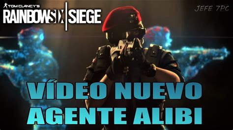 🔴rainbow Six Siege Parabellum Trailer Alibi Nuevo Agente Info Gameplay Español