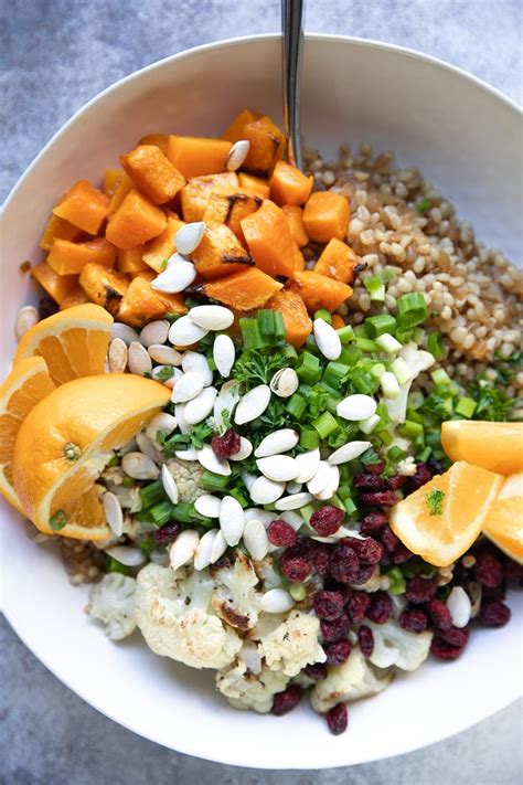 Wheat Berry Salad with Orange Shallot Vinaigrette - The Forked Spoon