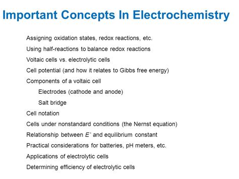 Electrochemistry Ppt Download