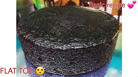 Moist Chocolate Cake Basic Recipe For Beginners Youtube