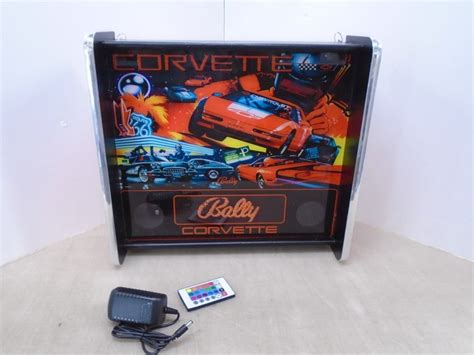 Bally Corvette Pinball Head Led Display Light Box Etsy