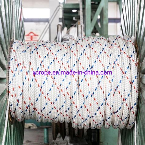 Diameter 96mm Polyester Cover 12 Strand Synthetic UHMWPE Hmpe Marine