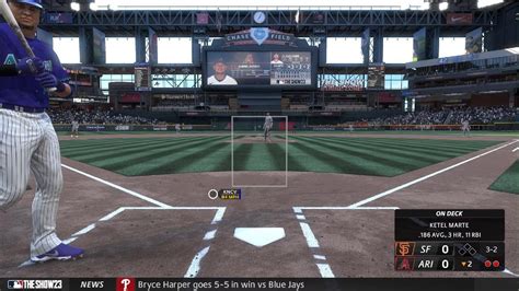 MLB The Show 23 Dbacks Vs Giants Game 38 Mlbtheshow Franchise