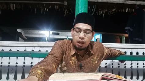 Live Pengajian Aswaja Istiqamah Kitab Mahalli Juz Halaman Youtube