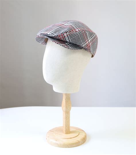 Flat Cap Pattern Pdf Sewing Pattern 7 Sizes Irish Flat Cap Etsy