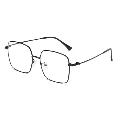 Handoer Unisex Full Rim Square Alloy Eyeglasses 0095 Full Rim Handoer