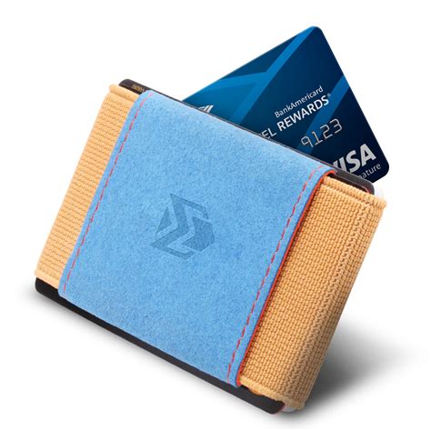 elastic slim minimalist wallet