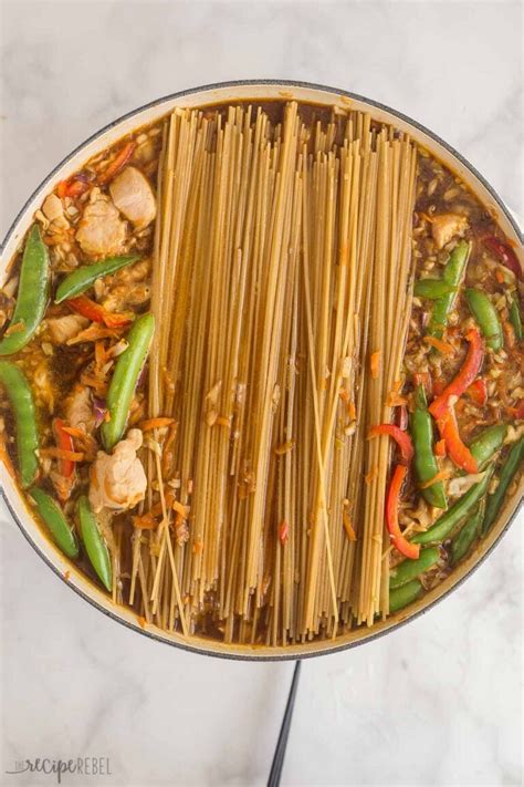 Easy One Pot Chicken Chow Mein Recipe VIDEO The Recipe Rebel