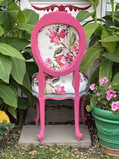 Charley In Hot Pink Chair Whimsy