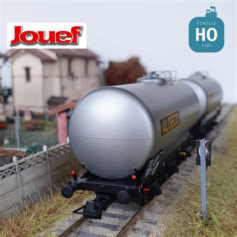 Coffret Wagons Citernes Essieux Algeco Sncf Ep Iii Ho Jouef Hj