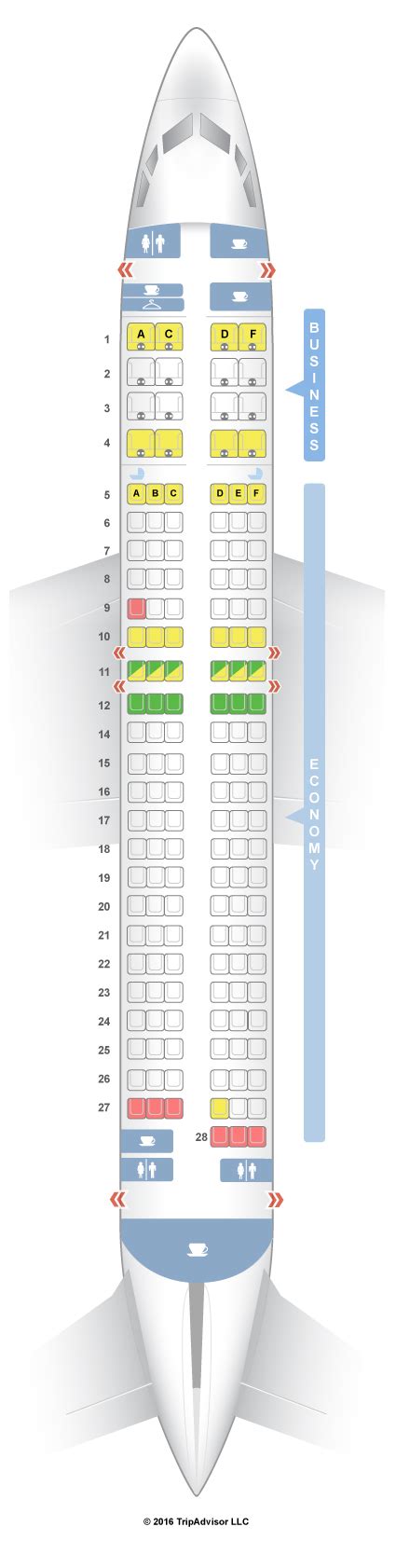 SeatGuru Seat Map Turkish Airlines Boeing 737 900ER 739 V1