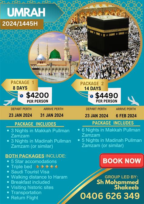 Umrah Package January Aussiemuslims Net