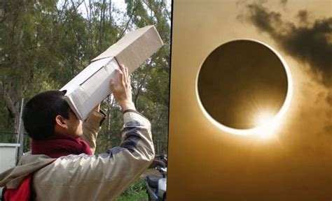 Cómo Construir Anteojos Caseros Para Ver El Eclipse Solar Y No Dañar La Vista El Destape