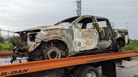 Incendian dos cuerpos y una camioneta en Villagrán llaman al 911 y 4