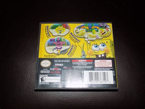 Spongebobs Truth Or Square Nintendo Ds 2009 Euc 785138363103 Ebay