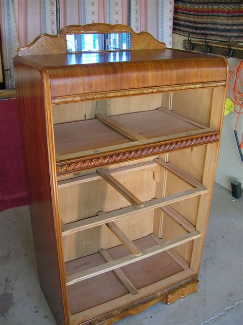 Art Deco Dresser Before Restoration Art Deco Dresser Antique