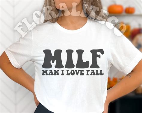 MILF Man I Love Fall Svg Funny Svg Autumn Svg Pumpkins Svg Etsy
