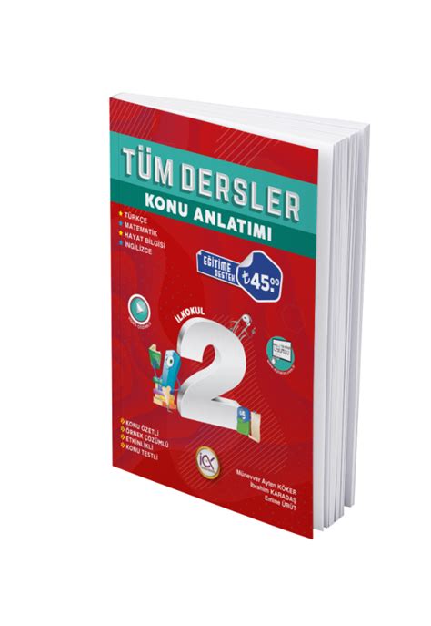 İlk Önce Yayıncılık 2 Sınıf Tüm Dersler Konu Anlatımı