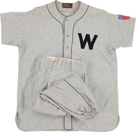 1947 Tom Ferrick Washington Senators Game Worn Uniform