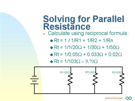 How Do You Find Resistance In A Parallel Circuit Wiring Diagram