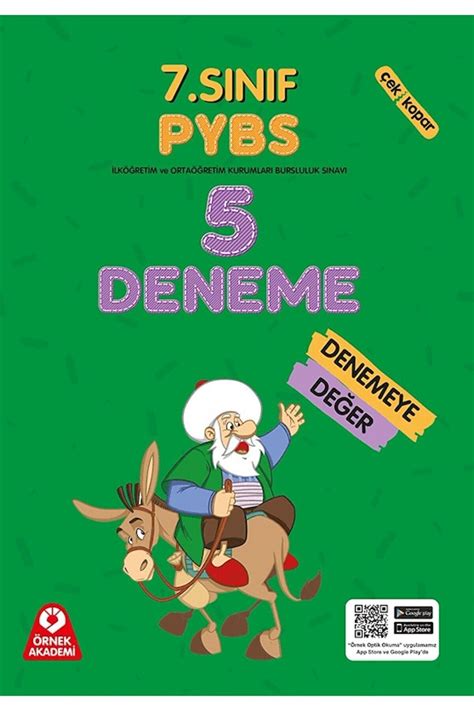 Örnek Akademi Yayınları 7 Sınıf Pybs PARASIZ YATILILIK VE BURSLULUK