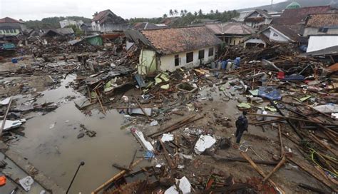 N Mero De Mortos No Tsunami Na Indon Sia Sobe Para