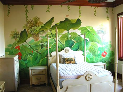 Jungle Mural. Bedroom Mural. - Murals By Georgeta